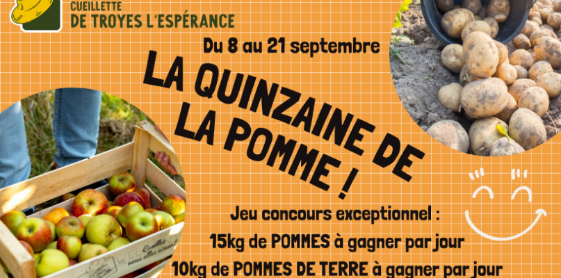 LA QUINZAINE DE LA POMME LA QUINZAINE DE LA POMME