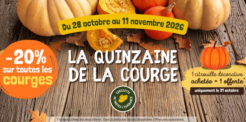 Quinzaine de la Courge